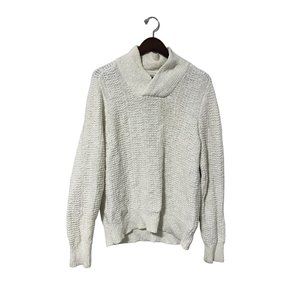 Club Monaci White Knitted Sweater - Mens